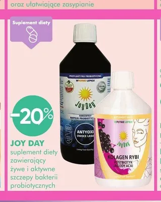 Suplement diety Joy Day Antyoksydanty owoce lasu promocja w Super-Pharm