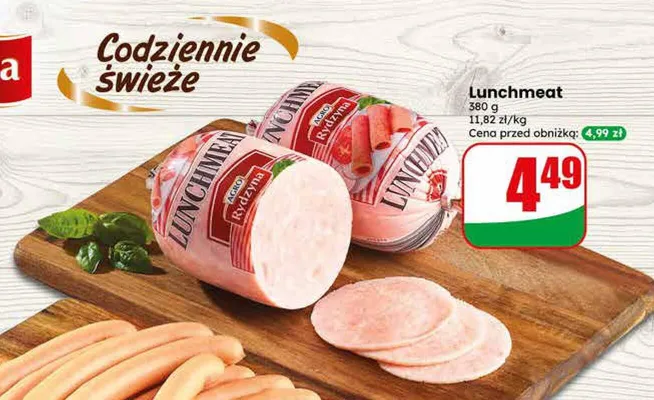 Lunchmeat AGRO Rydzyna promocja w Dino