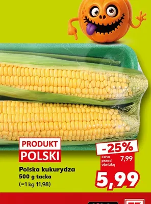 Kukurydza polska promocja w Kaufland