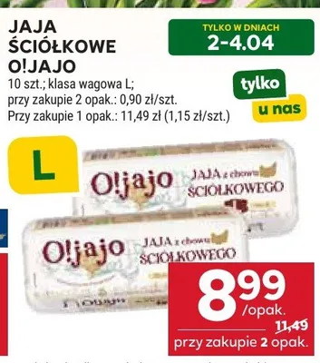 Jaja ściółkowe L promocja w Stokrotka