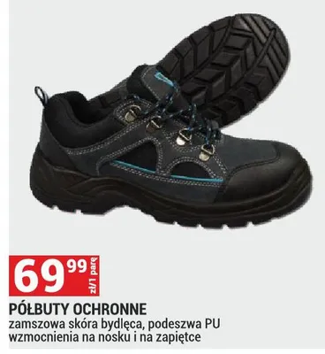 Półbuty ochronne promocja w Merkury Market