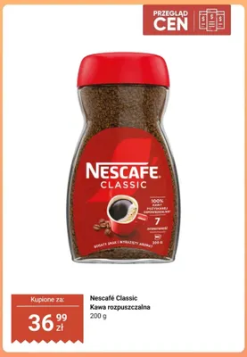 Kawa rozpuszczalna Nescafé Classic promocja w Dino