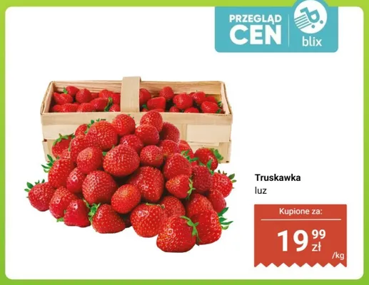 Truskawka luz promocja w Dino