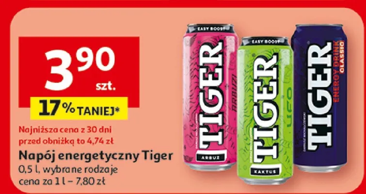 Napój energetyczny promocja w Auchan
