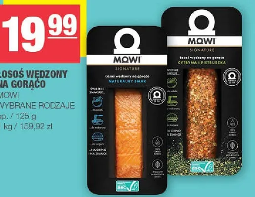 Łosoś wędzony na gorąco promocja w SPAR