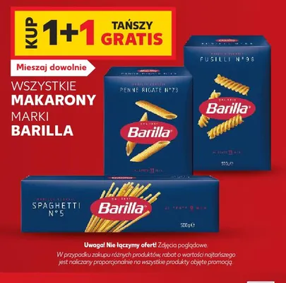 Makaron Spaghetti N°5 Barilla promocja w Kaufland