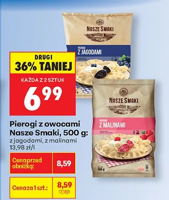 Pierogi z jagodami promocja w Biedronka