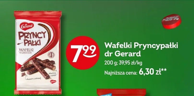 Wafelki Pryncypałki dr Gerard promocja w Żabka