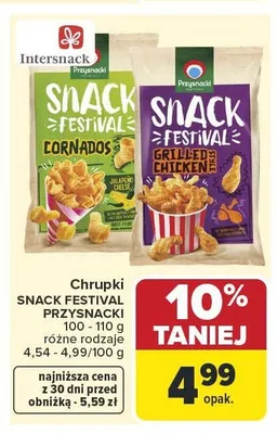 Chrupki Snack Festival Przysnacki promocja w Carrefour Market
