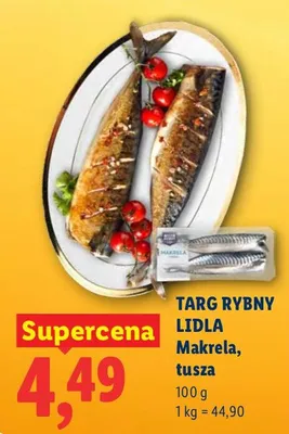 Makrela, tusza promocja w Lidl