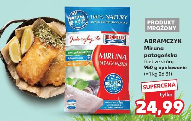 Miruna patagońska filet ze skórą promocja w Kaufland