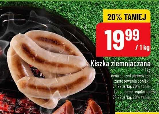 Kiszka ziemniaczana promocja w POLOmarket