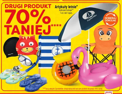 Czepek pływacki Flying Mike promocja w POLOmarket