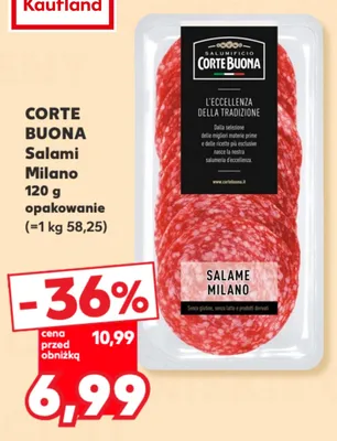 Salami Milano Corte Buona promocja w Kaufland