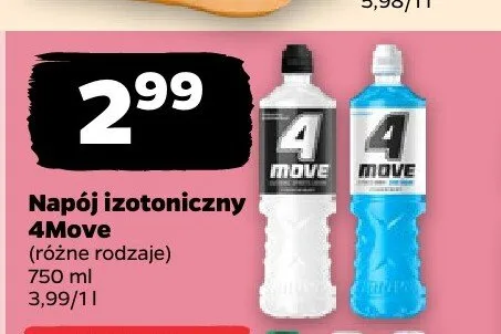 Napój izotoniczny 4Move promocja w Netto