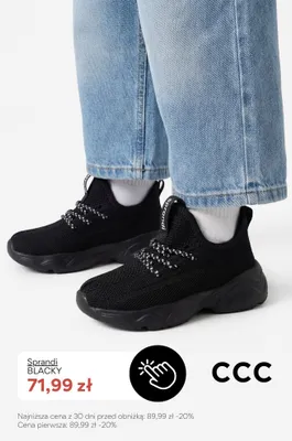 Buty sportowe Sprandi Blacky promocja w CCC