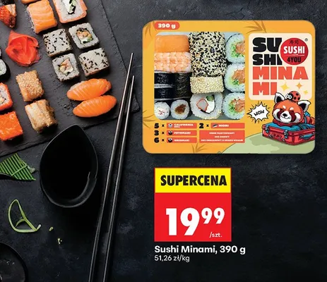 Sushi Minami promocja w Biedronka