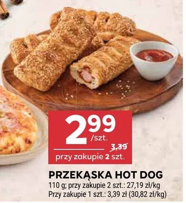 Przekąska hot dog promocja w Stokrotka