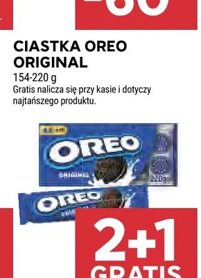Ciastka Oreo Original promocja w Stokrotka