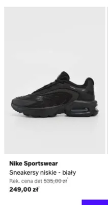 Sneakersy Nike Sportswear niskie biały promocja w Lounge by Zalando