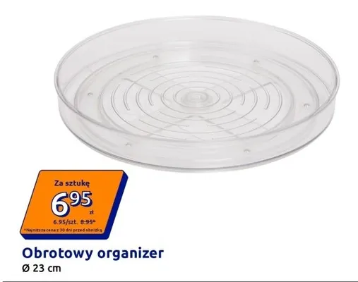 Obrotowy organizer promocja w Action