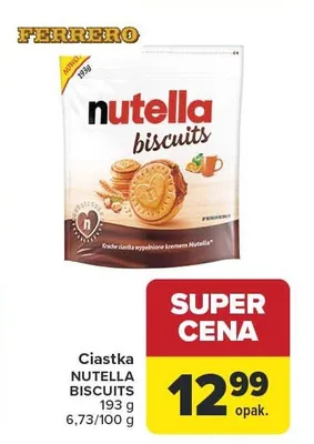 Ciastka Nutella Biscuits promocja w Carrefour