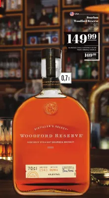 Bourbon Woodford Reserve 0,7l promocja w POLOmarket