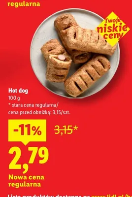 Hot dog promocja w Lidl