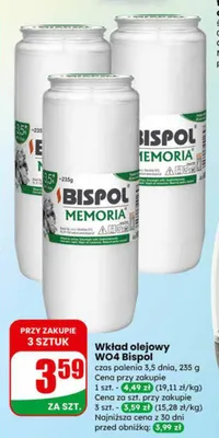 Wkład olejowy WO4 promocja w Dino