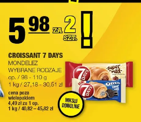 Croissant 7 Days promocja w SPAR