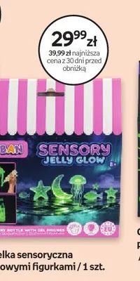 Butelka sensoryczna z żelowymi figurkami promocja w Empik