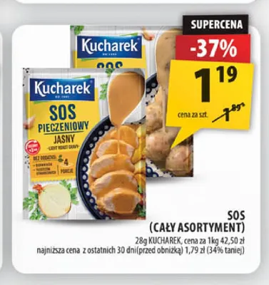 Sos Kucharek promocja w Arhelan