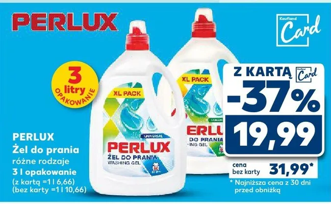 Żel do prania różne rodzaje 3 opakowanie promocja w Kaufland