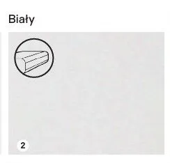 Blat laminowany Biały 60x2,8x305cm promocja w Castorama