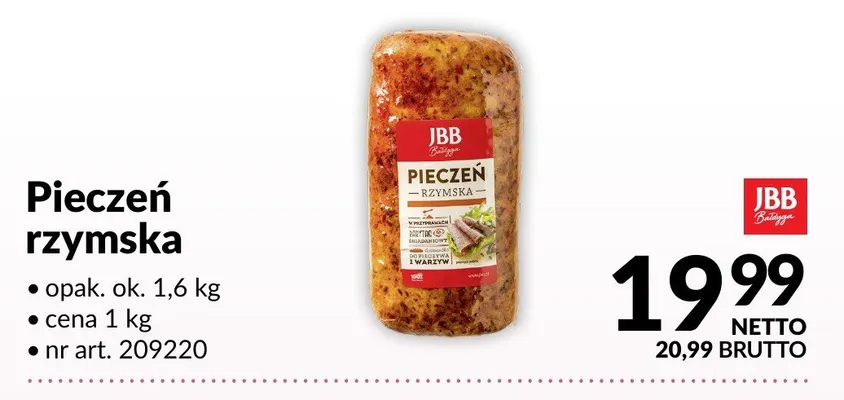 Pieczeń rzymska promocja w Makro