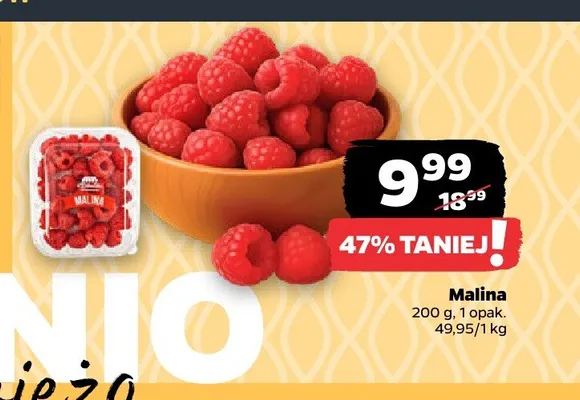 Malina promocja w Netto