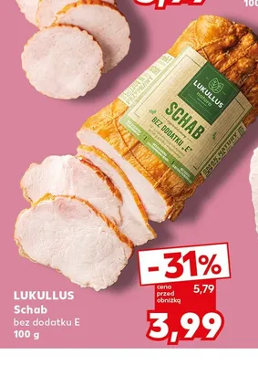 Schab Lukullus bez dodatku E promocja w Kaufland