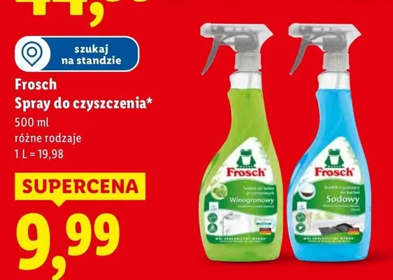 Spray do czyszczenia, różne rodzaje promocja w Lidl