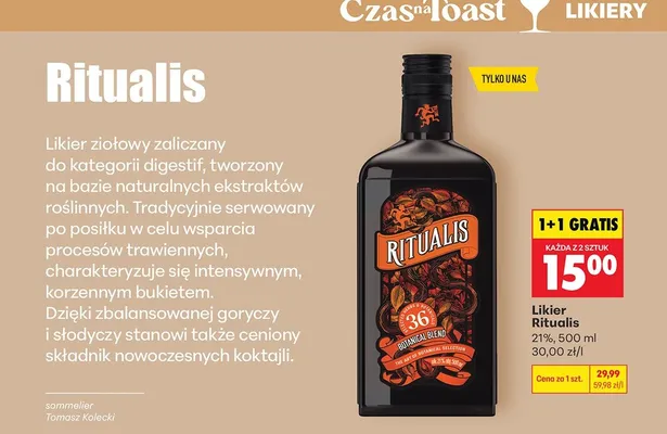 Likier promocja w Biedronka