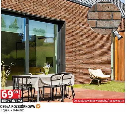 CEGŁA ROZBIÓRKOWA promocja w Merkury Market