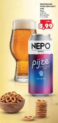 Piwo Nepomucen Pijże DDH Hazy APA promocja w Kaufland
