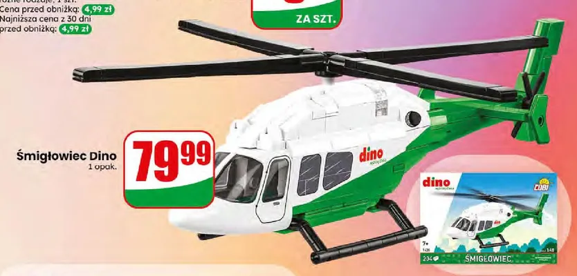 Śmigłowiec Dino Cobi promocja w Dino