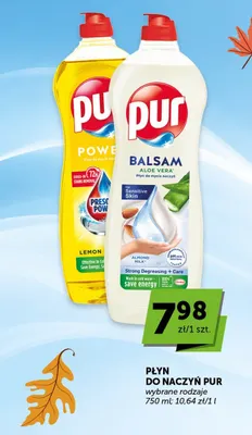 Płyn do naczyń Pur Balsam Aloe Vera promocja w ABC