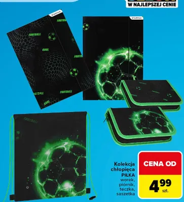 Saszetka Kolekcja chłopięca PIŁKA Starpak promocja w Carrefour