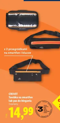 Torebka na smartfon Crivit promocja w Lidl