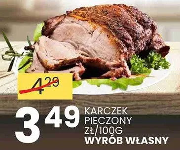 Karczek pieczony promocja w Wafelek