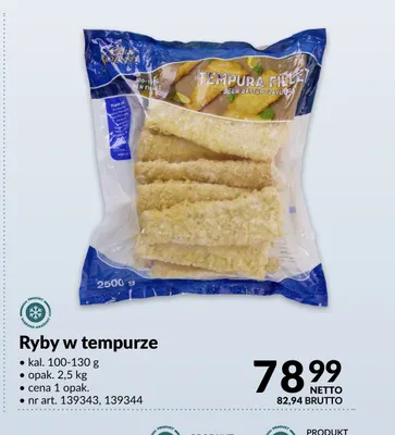 Ryby w tempurze promocja w Makro