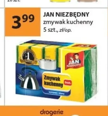 Zmywak kuchenny Jan Niezbędny promocja w Drogerie Laboo