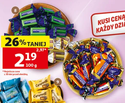 Cukierki czekoladowe Mieszko promocja w Auchan