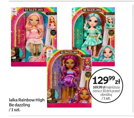 Lalka Rainbow High Be Dazzling promocja w Empik